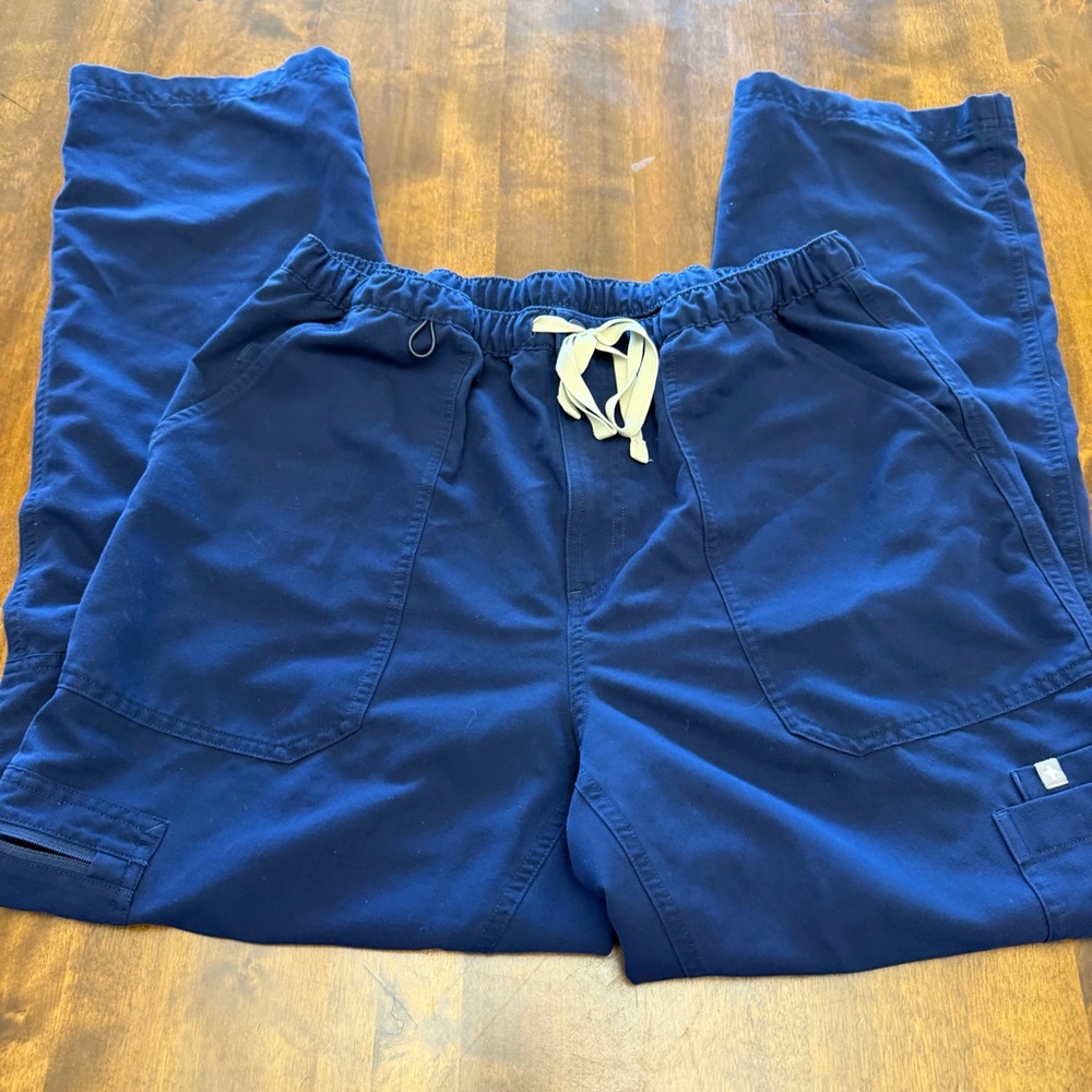 Men’s Cairo Straight-Leg Scrub Pant Navy Blue Large